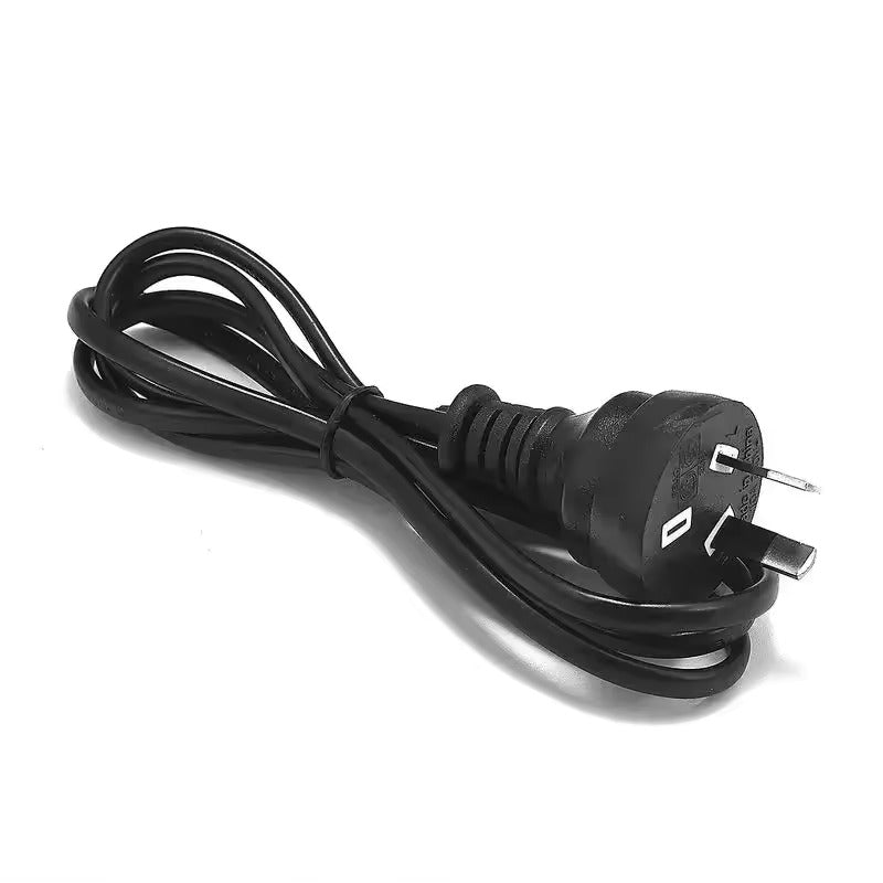 Hridz 2 Pin Core Figure 8 IEC-C7 AC Power Cord Cable Universal Wall Plug Power