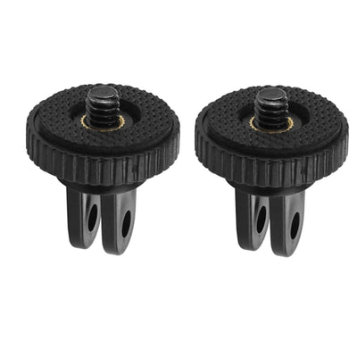 1/4" Mini Tripod Adapter Mount for GoPro Hero 11/10/9/8/7/6/5/4, Insta360, Xiaomi Yi, SJCAM, Sony & Action Cameras