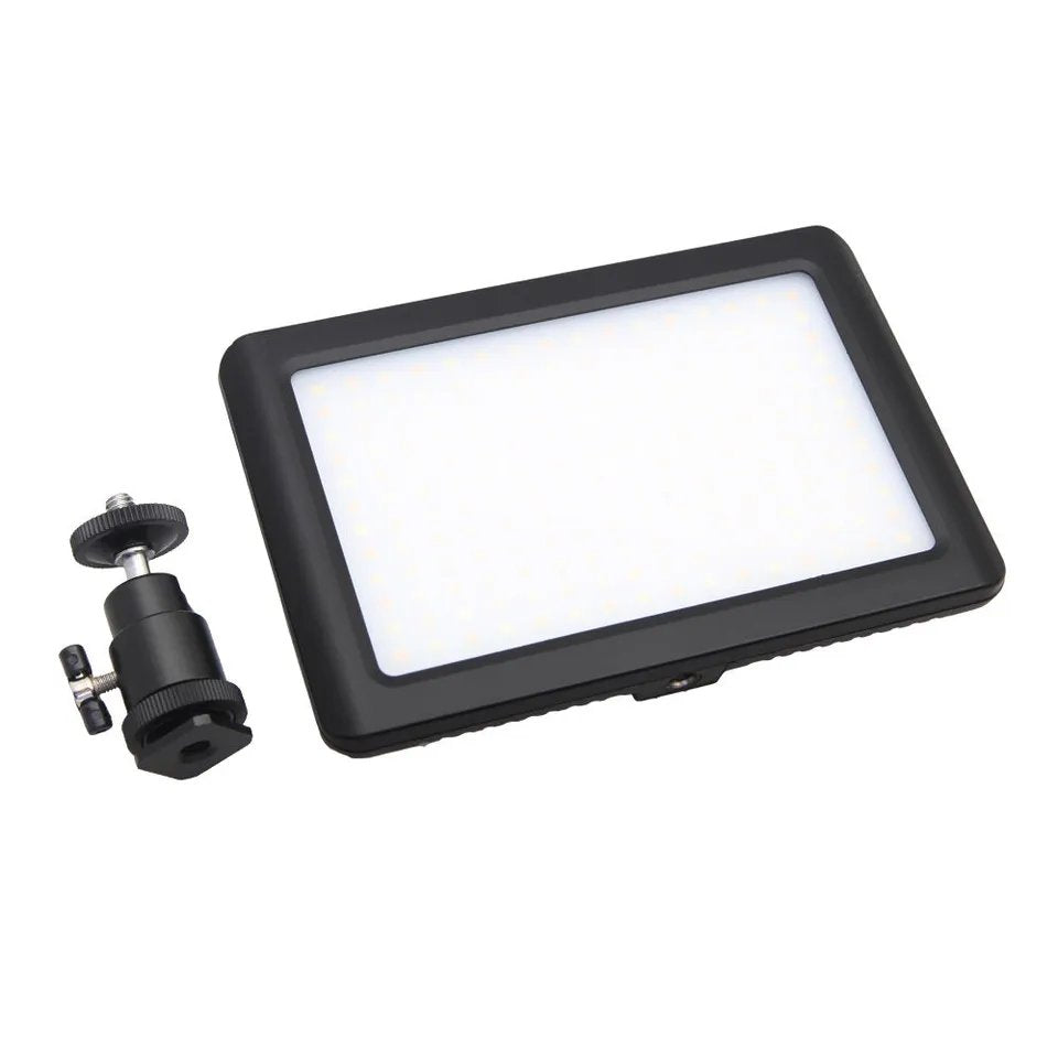 Hridz 112LED Bi-Colour Video Light with NP-F550 Battery & Charger