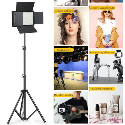 Hridz U800 LED Video Light Photo Studio Lamp AU Plug Photography Panel Lighting