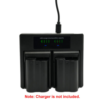 1pc Hridz EN-EL15 Battery for Nikon Z8 Z7 Z6 D780 D500 D600 D610 D750 D810 D850 Z5