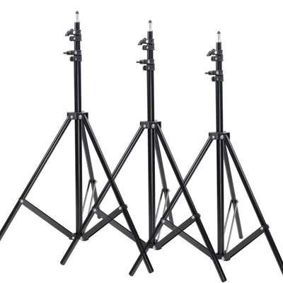 Adjustable 210cm Light Stand Tripod Max. 2.1m for Studio Photo Flash LED Video Light