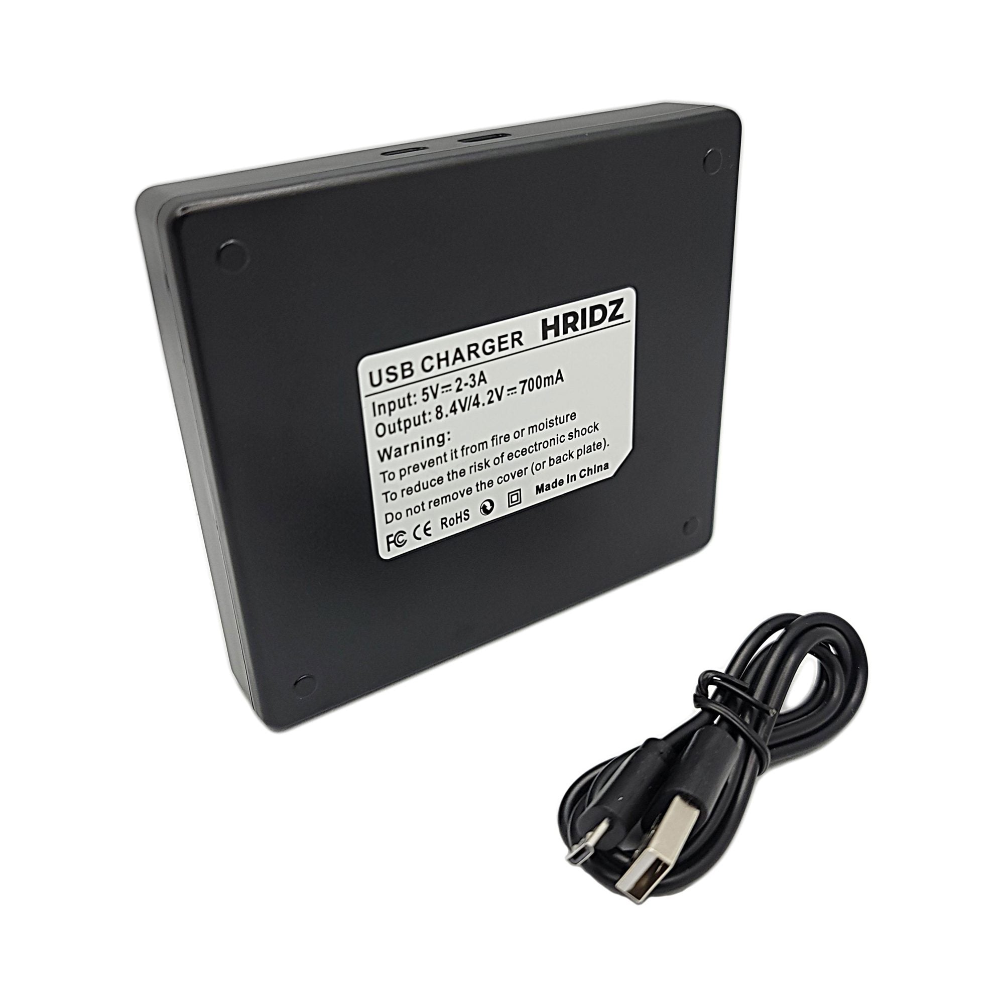 Hridz NP-FV50 Battery Charger for Sony FV50 FV60 FV70 Battery HDR-XR150 XR160 XR260V XR350 XR550