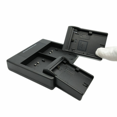 HRIDZ LP-E6 LP-E6NH Dual Battery Charger Ultra Fast For Canon EOS R7 5D 6D 7D 80D 70D 60D LP-E6 60Da batteries