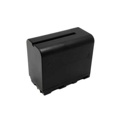 HRIDZ NPF-970 6600mAh Li-ion Battery Replaces Sony NPF Series for Monitor Light Slider