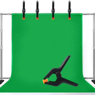 HRIDZ Photography Heavy Duty Muslin Clamps Photo Booth Background Stand Clip