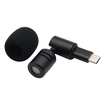 HRIDZ Portable Mini Microphone 3.5mm Stereo OR Type-C Flexural Bendable Mic
