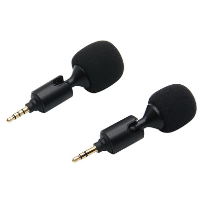 HRIDZ Portable Mini Microphone 3.5mm Stereo OR Type-C Flexural Bendable Mic