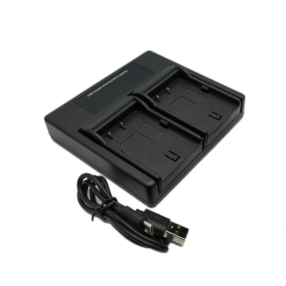 HridZ NP-FZ100 Dual Charger Pack for Sony Alpha 9, A7III, A7RIII, A9, A6600, A7C – Rechargeable Dual Battery Charger with Micro-USB, 2-4 Hours Charging