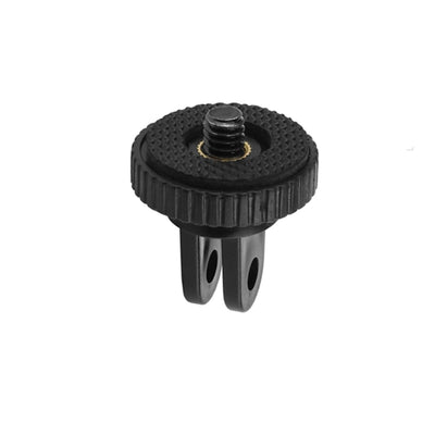 Hridz 1/4" Mini Tripod Adapter Mount for GoPro Hero 4-11, Insta360 & Action Cameras