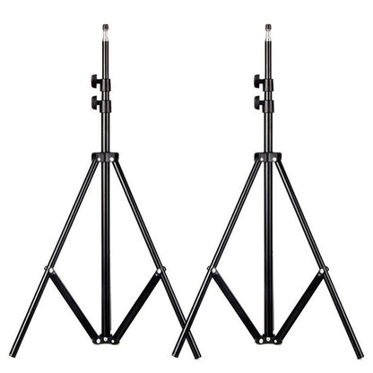 Hridz 1.9m Light Duty Photography Light Stands with 1/4" Adapter