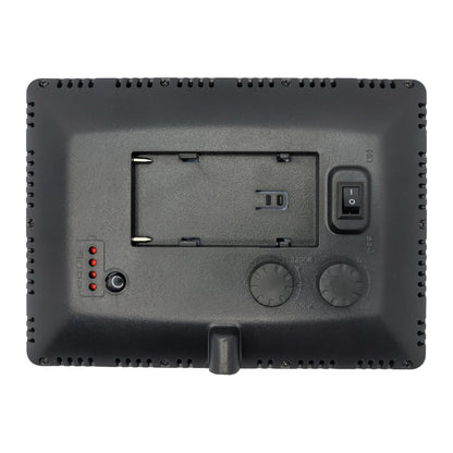 Hridz 112LED Bi-Colour Video Light with NP-F550 Battery & Charger