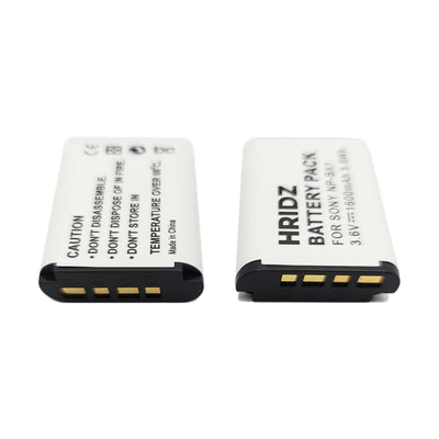 Hridz 1600mAh 2*Battery 1*Dual Charger for Sony RX100 NP-BX1 NPBX1 ZV1