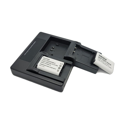 Hridz 1600mAh 2*Battery 1*Dual Charger for Sony RX100 NP-BX1 NPBX1 ZV1
