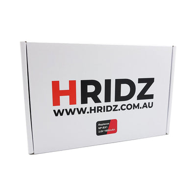 Hridz 1600mAh 2*Battery 1*Dual Charger for Sony RX100 NP-BX1 NPBX1 ZV1