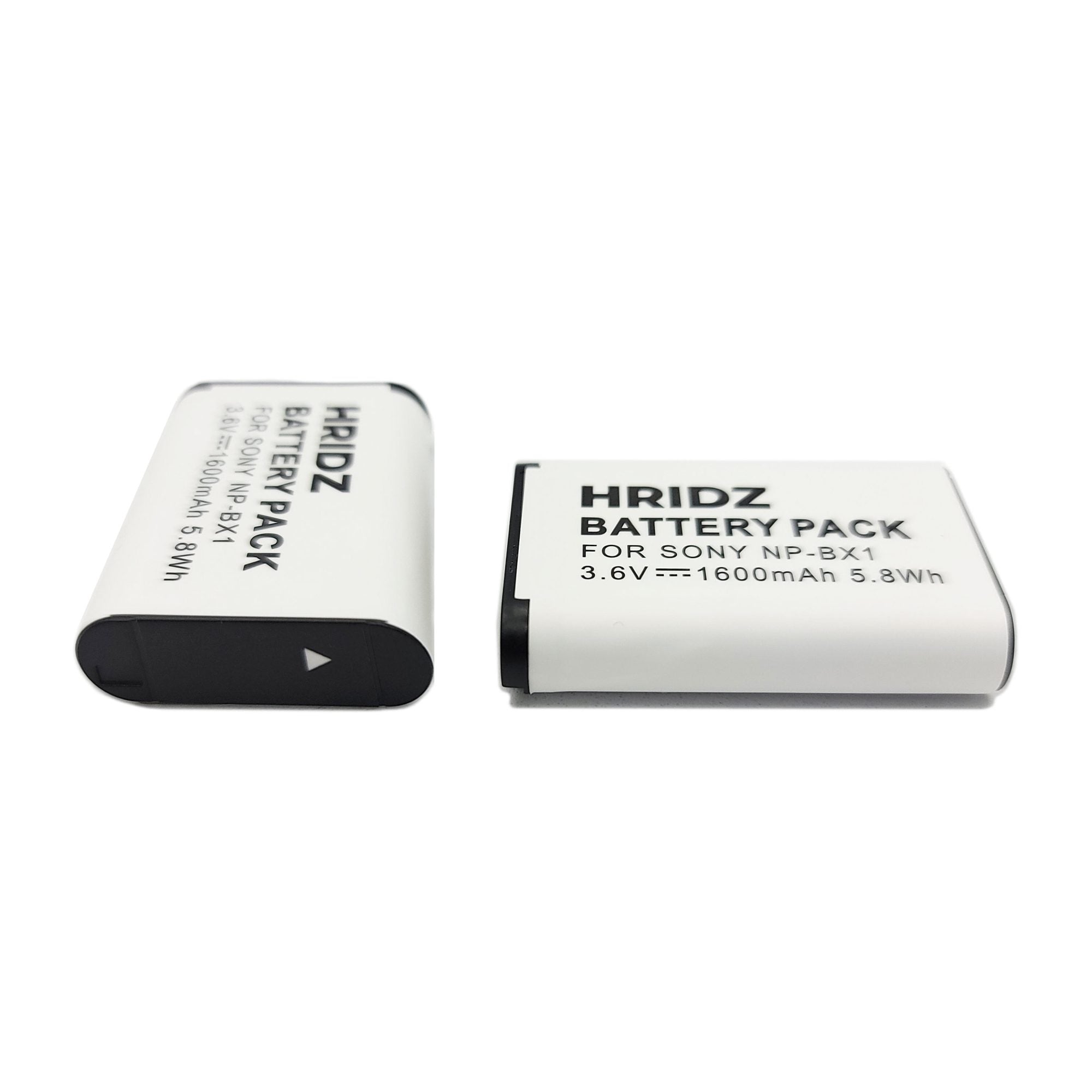 Hridz 1600mAh 2*Battery 1*Dual Charger for Sony RX100 NP-BX1 NPBX1 ZV1