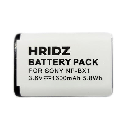 Hridz 1600mAh NP-BX1 Rechargeable Li-ion 1* Battery for Sony RX100 Series