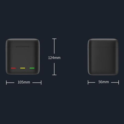 Hridz 1800mAh Battery & 3-Channel Charger for GoPro Hero 11, 10 & 9