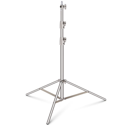Hridz 280cm Stainless Steel Light Stand Heavy Duty with Spigot