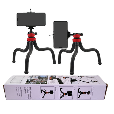 Hridz 360 Degree Flexible Octopus Portable Tripod Heavy Duty Ball Head Stand for GoPro DSLR Camera