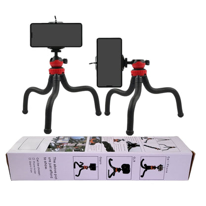 Hridz 360 Degree Flexible Octopus Portable Tripod Heavy Duty Ball Head Stand for GoPro DSLR Camera