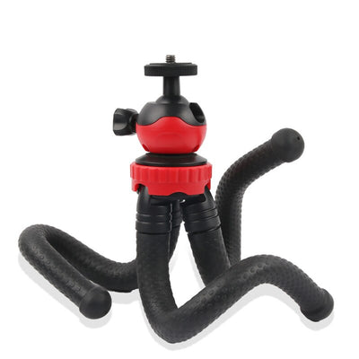 Hridz 360 Degree Flexible Octopus Portable Tripod Heavy Duty Ball Head Stand for GoPro DSLR Camera