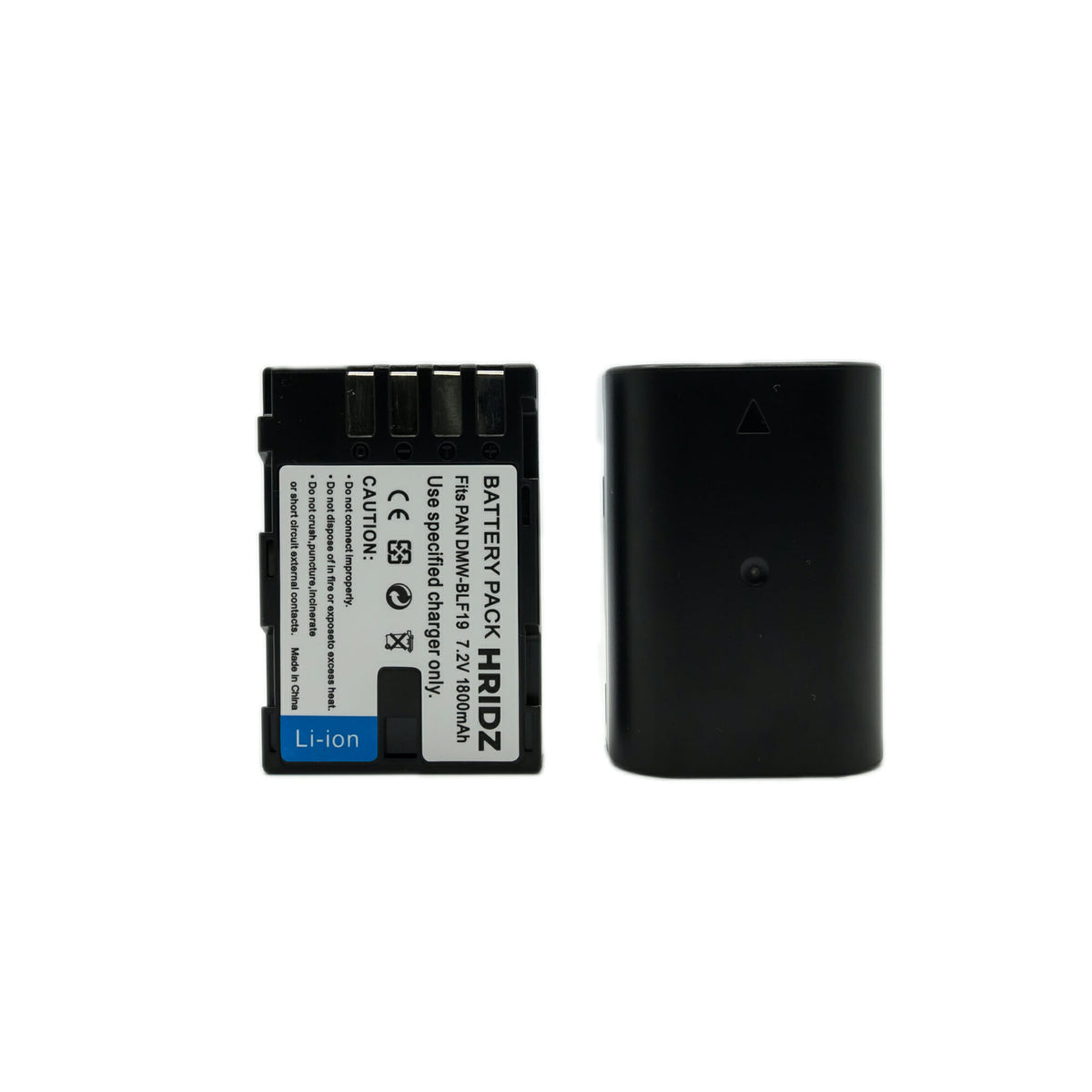 Hridz BLF19 2 Batteries & Dual Charger Kit for Panasonic Lumix GH3/GH4/GH5/G9