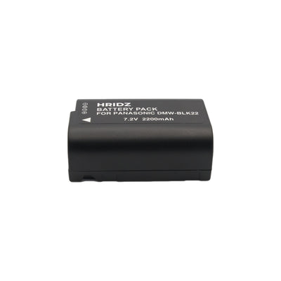 Hridz BLK22 Batteries & Charger Set for Panasonic Lumix G9 S5 GH6 GH5 GH5s & BLF19