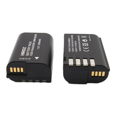 Hridz BLK22 Replacement Battery for Panasonic Lumix S5/GH5/G9/GH5s/GH6