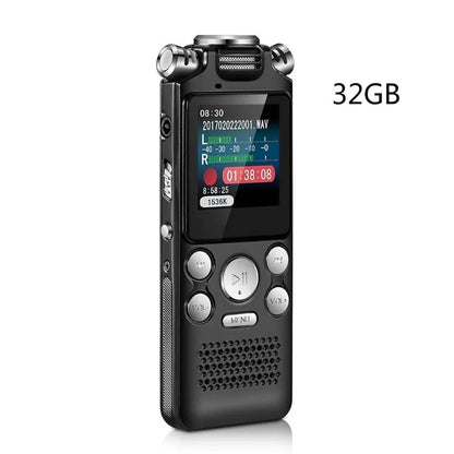 Hridz Digital Voice Recorder 32GB Professional Voice Activated