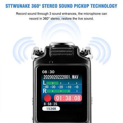 Hridz Digital Voice Recorder Professional Voice Activated