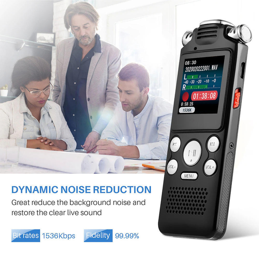 Hridz Digital Voice Recorder Professional Voice Activated