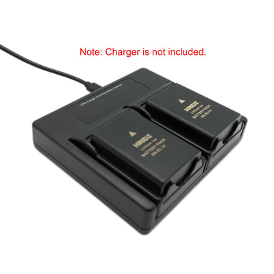 Hridz EN-EL14 Replacement Battery for Nikon D-Series, Coolpix & P-Series Cameras