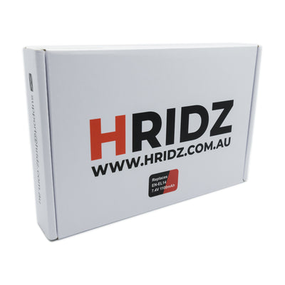 Hridz EN-EL14 Replacement Battery for Nikon D-Series, Coolpix & P-Series Cameras