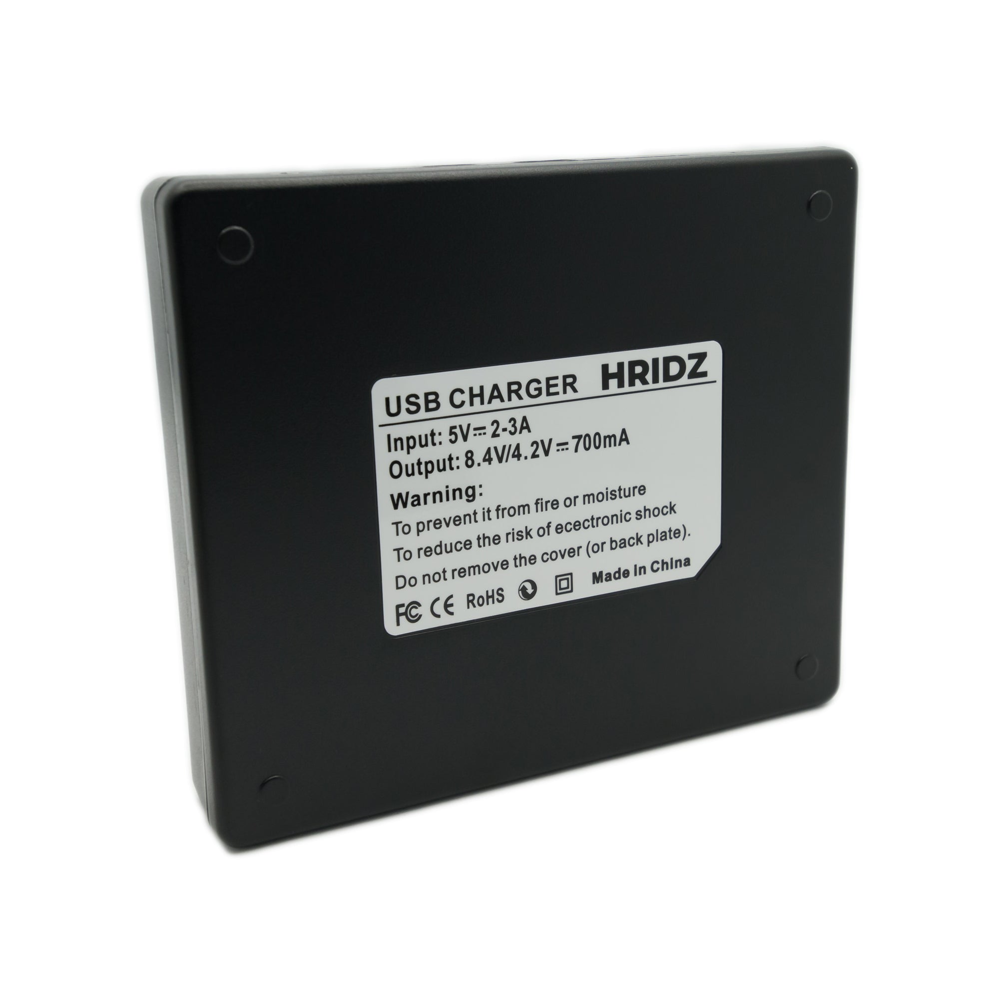 Hridz EN-EL15 Dual Battery Charger for Nikon Z8 Z7 Z6 D780 D500 D600 D750 D810 D850 Z5