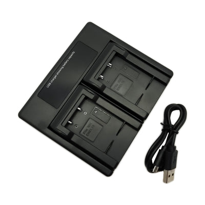 Hridz EN-EL19 Dual Battery Charger for Nikon Coolpix S-Series Cameras