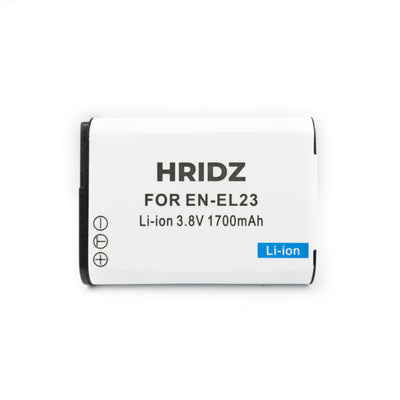 Hridz EN-EL23 Replacement Battery for Nikon Coolpix B700/P900/P600 Series Cameras
