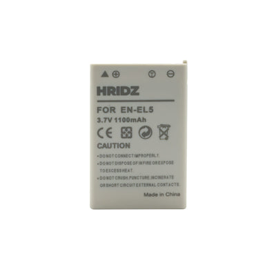 Hridz EN-EL5 2 Batteries & Dual Charger Set for Nikon Coolpix Cameras