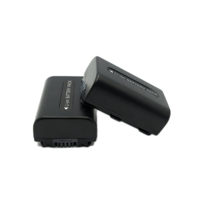 Hridz FH50 2*Batteries 1*Dual Charger for Sony Cyber-Shot NP-FH50 HX1 HX100