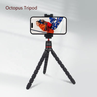 Hridz Flexible Octopus Tripod Portable Outdoor with Ball Head for Phone Small Camera