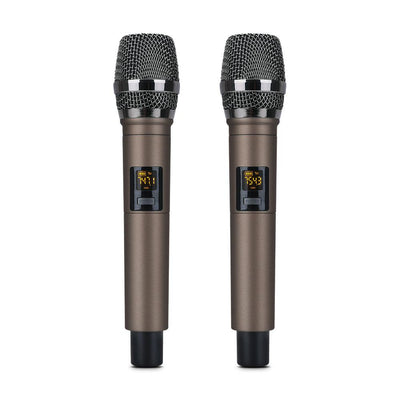 Hridz G04 4-Channel Audio Mixer with UHF Wireless Microphone — Bluetooth DJ & Karaoke Console