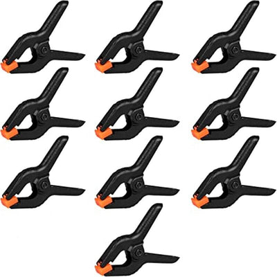 Hridz Heavy Duty Muslin Clamps for Backdrop & Green Screen – Photo Booth Background Clips