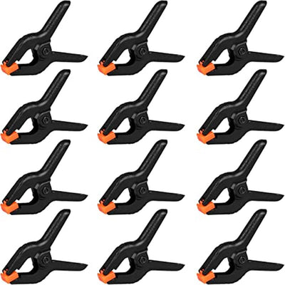 Hridz Heavy Duty Muslin Clamps for Backdrop & Green Screen – Photo Booth Background Clips