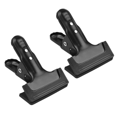 Hridz Heavy Duty Spring Metal Backdrop Clamps with Rubber Pad – 1 to 10 Pack