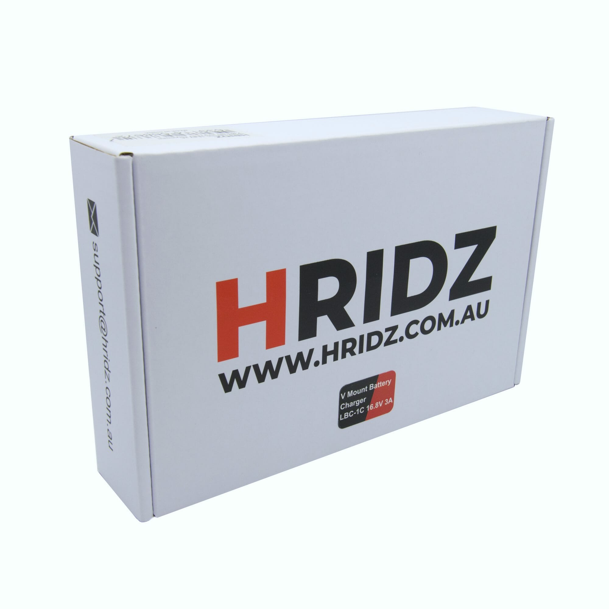 Hridz LBC-1C V-Mount Battery Charger Fast D-Tap 16.8V 3A V-Lock with AU Plug Power Cable for V Lock V Mount