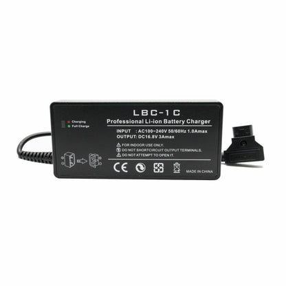 Hridz LBC-1C V-Mount Charger Fast D-Tap 16.8V 3A V-Lock with AU Plug Power Cable
