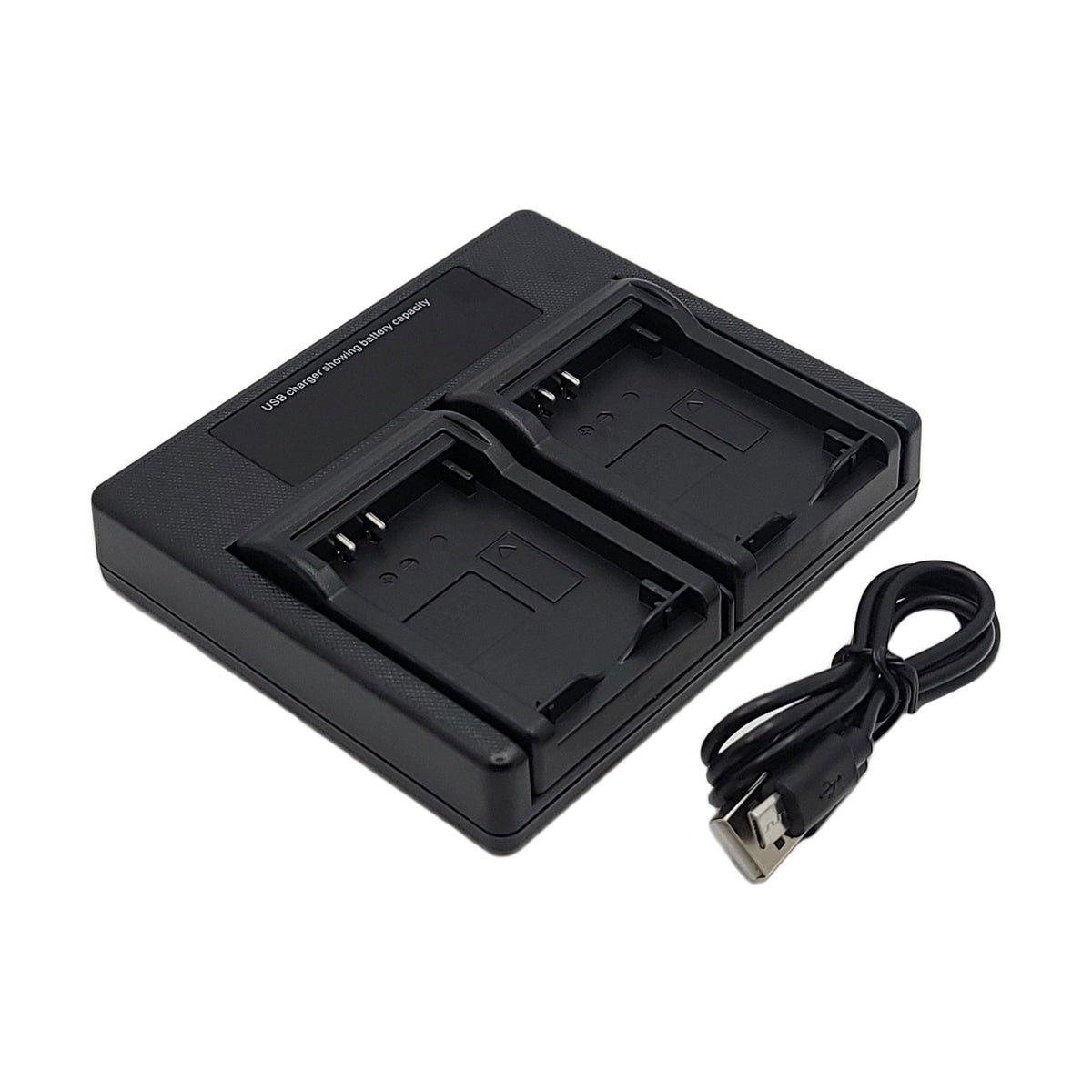 Hridz LP-E12 2 Batteries & Dual Charger for Canon EOS M/M2/M10/M50/M100/M200 & PowerShot SX70 HS
