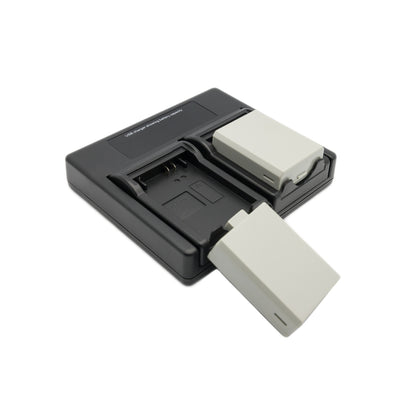 Hridz LP-E5 2*Batteries & Dual Charger for Canon EOS 500D 1000D Rebel Kiss Cameras