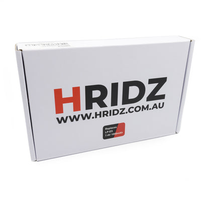 Hridz LP-E5 2*Batteries & Dual Charger for Canon EOS 500D 1000D Rebel Kiss Cameras