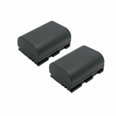 Hridz LP-E6NH Battery & Charger Kit – 2 Batteries + Dual USB Charger for Canon R7, R6, R5, 5D, 6D, 90D